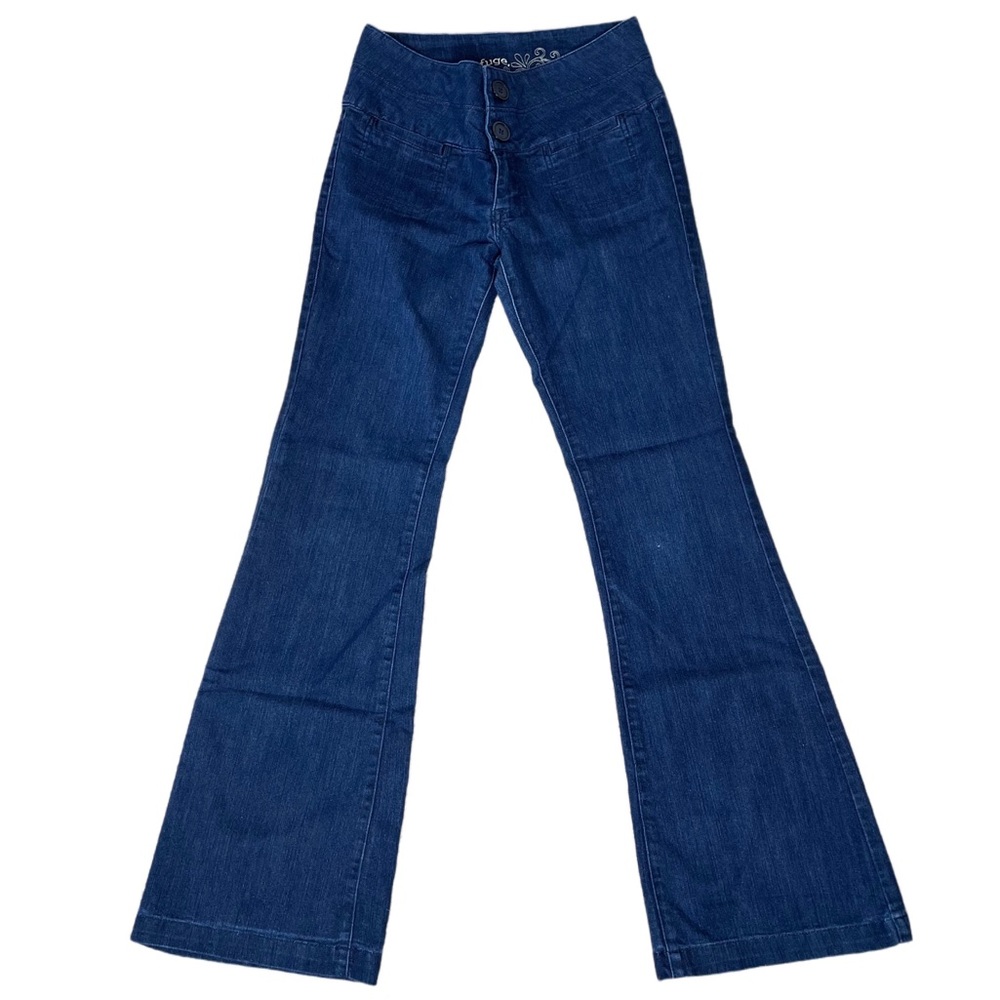 Refuge Vintage Inspired High Waist Flare Jeans